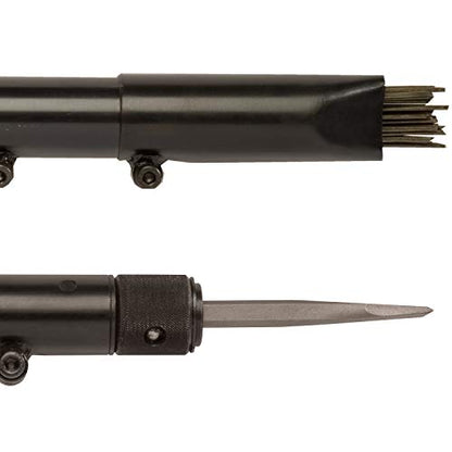 CS Unitec | 121.2099 Chisel Basic Kit | Industry Standard 2B 19-Needle & Scaler Kit – Reliable Performance for Any Job – Made in England - style: (E) 2B Needle/Chisel Scaler Basic Kit
