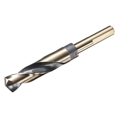 uxcell 25/32" Drill Bit 1/2" Reduced Shank 3-Flat M35 5% Cobalt HSS - size: 25/32" with 1/2" Shank