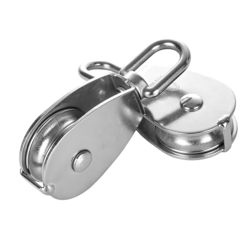 STARVAST 3Pcs M50 Lifting Single Pulley Loading 880 lbs - size: M50-3PCS