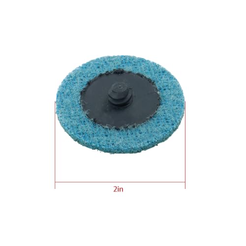 kimllier 25Pcs Blue 2 Inch Quick Change Surface Conditioning Discs