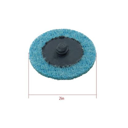 kimllier 25Pcs Blue 2 Inch Quick Change Surface Conditioning Discs