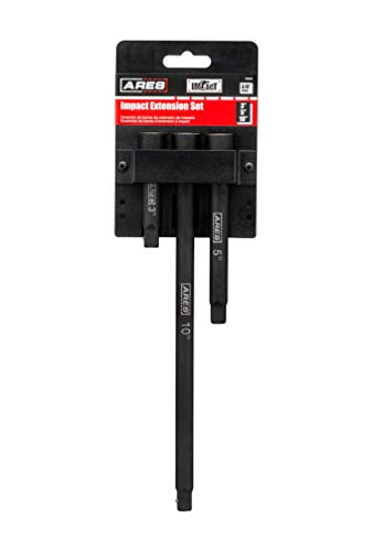 ARES 70032 3/8-Inch Drive Impact Extension Bar Set