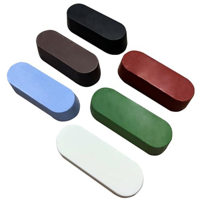 Neeki 6Pcs Metal Polishing Buffing Compound for Buffing Wheel, Polish Paste