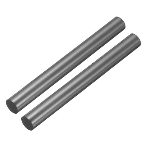 PATIKIL Graphite Rod 2 Pcs Graphite Stirring Rod 90x10mm Cylinder Stick - size: 90x10mm