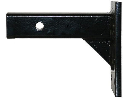 Buyers Products PM87 Pintle Hook Mount 3-Position 2 Inch Receiver Black - size: 9 in. Shank, style: 3-Position