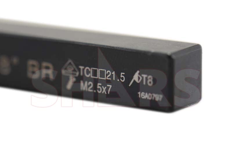 Shars (5 Pcs) 3/8" Indexable Carbide Turning Tool Set 404-1040 P] - size: 3/8" 404-1040