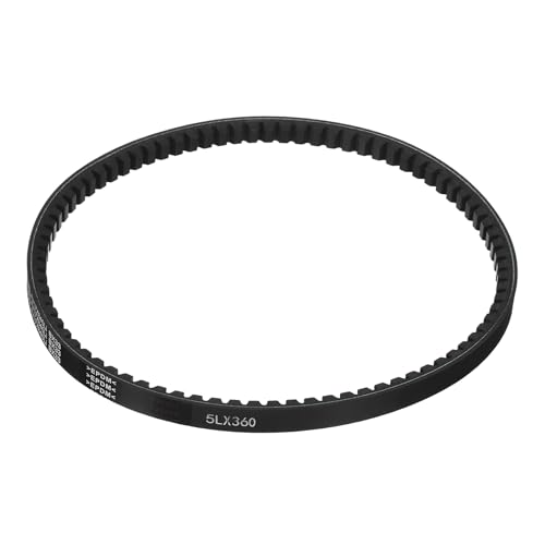 uxcell 5L360 Rubber V-Belt 36" Outer Circ 0.62" Width 0.44" Thickness - size: 5LX360
