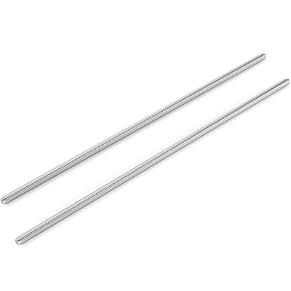 TAISHER 2PCS 304 Stainless Steel Fully Threaded Rod，1/4"-20 Long Threaded Screw 12" Length Right Hand Threads - size: 1/4"-20