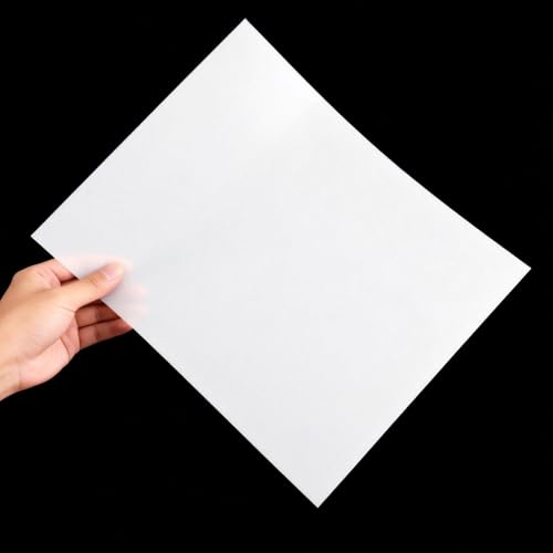 1 PCS Size 6" X 12"-PTFE Plastic Sheet,1mm Thick White PTFE Virgin Sheet, - size: 6"x12"x1mm, style: 1 PCS