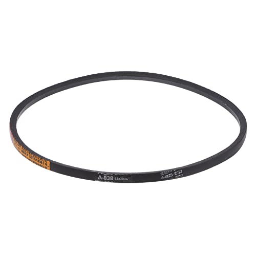 HARFINGTON A-838 V-Belts Drive Belt 838mm Inner 13mm Width 8mm Thickness Girth Rubber for Power Transmission - size: 838mm