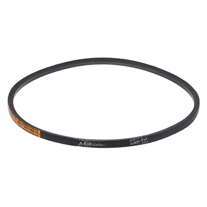 HARFINGTON A-838 V-Belts Drive Belt 838mm Inner 13mm Width 8mm Thickness Girth Rubber for Power Transmission - size: 838mm