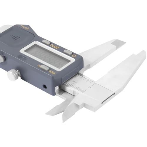 Digital Caliper 8 Inch (0–200mm), Large LCD Electronic Calipers with Inch/Metric Conversion, Stainless Steel Measuring Tool, ±0.03mm Accuracy - size: 8inch