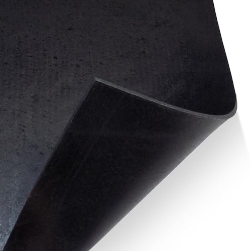 Exactly Rubber - Neoprene Sheet, 60A Durometer Rubber Mat, Gasket Material with -30 to 195°F Temperature Resistance, Oil and Gasoline-Resistant Rubber Sheet, Made in The USA, 1/32 x 18” x 36” - size: 1/32 x 18 x 36