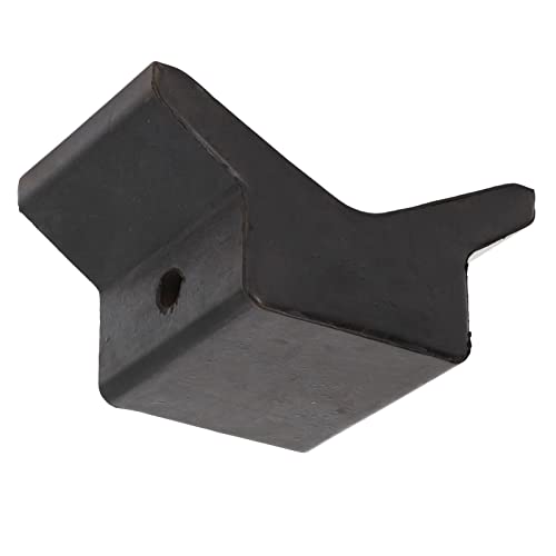 Astibym Boat V Block , Rustproof Bow Stop Black Universal Stable for Caravans for Trailers