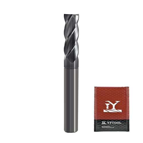 3/8 End Mill-2X Long Time CNC Endmill for Steel & Metal - size: 3/8in (1pc)
