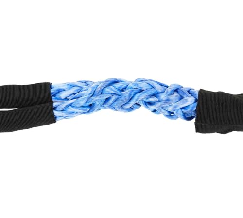 5/8" x 4' Blue Eye & Eye Synthetic Super Sling WLL (Vertical 9450/ Choker 8030/ Basket 18,900 lbs) - color: Blue: 5/8", size: 4 FT (1-Pack)
