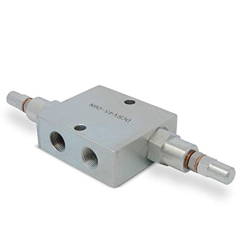 Summit Hydraulics Dual Crossover Hydraulic Relief Cushion Valve, 3/8” NPT Ports, 12 GPM