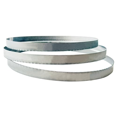 FOXBC 59-1/2 Inch Bandsaw Blade Metal Cutting 59-1/2" X 1/2" X 0.025" X 24 TPI, Silver