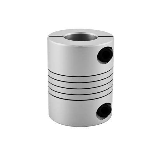 8mm to 16mm Aluminum Alloy Shaft Coupling Flexible Coupler (32mm Diameter, 41mm Length) Stepper Motor Joint Connector for CNC Machine