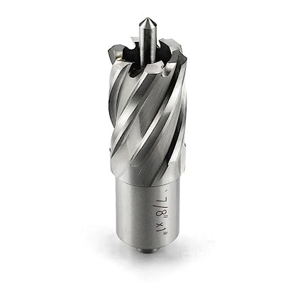 Annular Cutter JESTUOUS 7/8 Inch Cut Diameter 3/4 Weldon Shank 1 Cut Depth