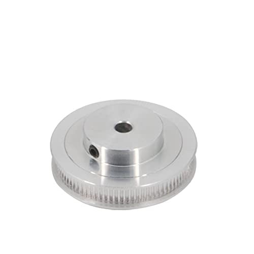 2PCS Set GT2 Synchronous Wheel 20&80 Teeth 6mm Bore Aluminum Timing Pulleys with 2PCS Length 250mm Width 6mm Belt (20-80T-6B-6) - style: 20-80T-6B-6