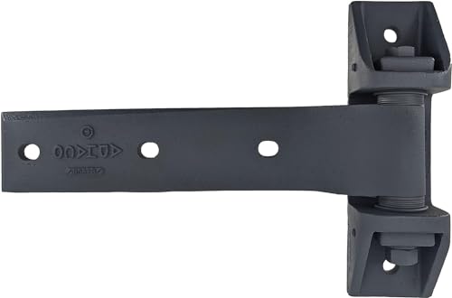 Heavy Duty Strap Hinge - Adhaco H-412 Left Hinge 6-Way Adjustable