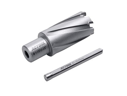 1-1/8'' Diameter x 1-3/8'' Depth of Cut Carbide Tipped TCT ANNULAR Cutter with 3/4'' Weldon Shank - size: 1-1/8'' x 1-3/8''