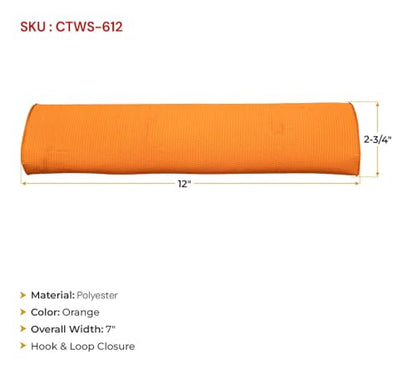 Mytee Products Yellow Polyester Web Sling Wear Pad for Rigging and Lifting Slings Protection - size: 4 - Pack, style: Cordura Tubular Sleeve (6" x 12")