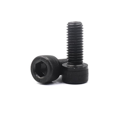 10pcs M10 x 16mm Black Socket Cap Bolts Screws 12.9 Grade Alloy Steel - size: 10pcs M10 x 16mm