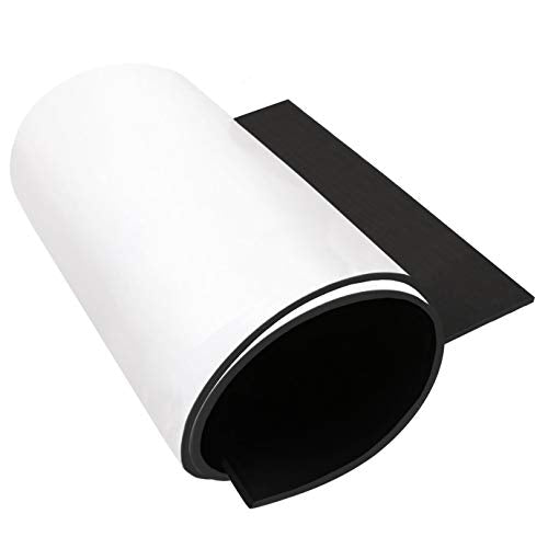 Dualplex Neoprene Sponge Foam Rubber Roll Adhesive, 15X60 Inches X 1/8" Thick, Perfect Cosplay Padding, DIY Project Sheet - Easy Cut Adhesive Multi-Function Soundproof Rubber Foam Sheet - size: 15X60 Inches X 1/8" Thick