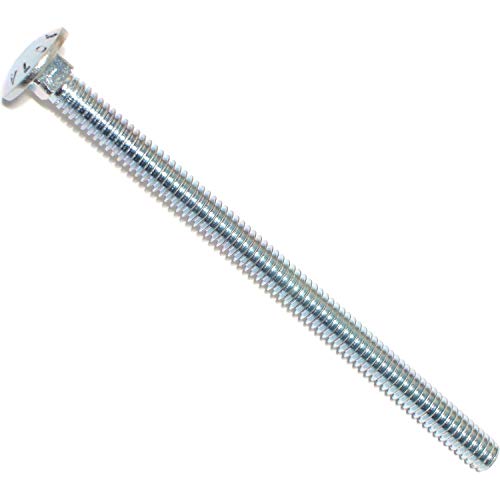 Hard-to-Find Fastener 014973453657 Carriage Bolts, 1/4-20 x 4, Piece-12 - size: 1/4-20 x 4"