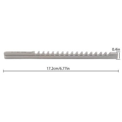 kimllier B1-5 mm Keyway Broach, B Push-Type, HSS, 6.45×171.5mm