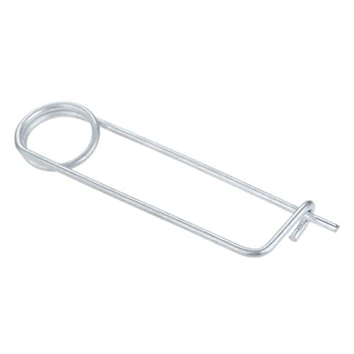 8PCS Steel Brooch Shape Cotter Safety Pins, Spring Pin Quick Lock Brooch Locking Fastener for Farm Lawn Garden Hitch -8Sizes (Size: 3.2*80*25.6mm/0.13*3.15*1.01inch 8PCS/Set) - size: Size: 3.2*80*25.6mm/0.13*3.15*1.01inch 8PCS/SET