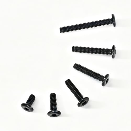 50 Pcs 1/4-20 x 3/4 Flat Head Hex Socket Cap Screws Bolts,Black Oxide 304 Stainless Steel 18-8,Allen Socket Drive,Fully Machine Thread (1/4-20 x 3/4 50pcs) - size: 1/4-20 x 3/4 50pcs