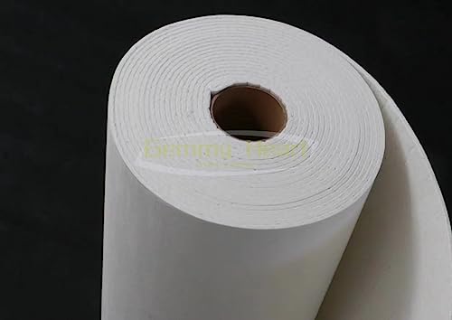 Ceramic Fiber Paper roll Heat Insulation Pads High Temperature Insulation Board Sheet Gasket 200mm*200mm*2