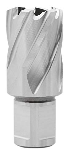 Accusize HSS Annular Cutter 1 x 1 in Cutting Depth, 3/4" Weldon Shank - size: Dia of Cut: 1 in., 3/4 in. Weldon Shank