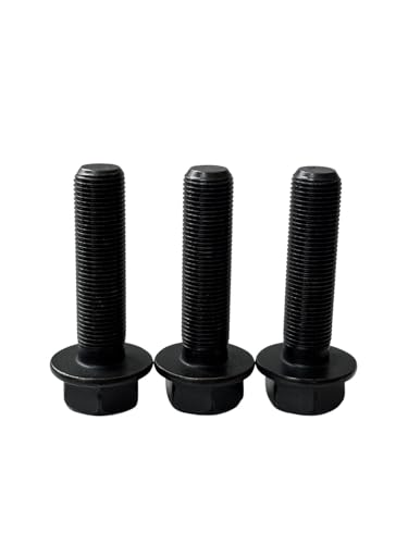 (15 Pieces) 5/8-18x2 1/2" Grade 8 Hex Flange Bolts Screws UNF Fine Full Threads Zinc Phosphate & Oil