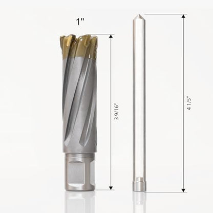Wind Speed 1 in TCT Annular Cutter, 2 in Depth, 3/4 in Weldon Shank - size: 1" diameter, style: 2" depth (50mm)