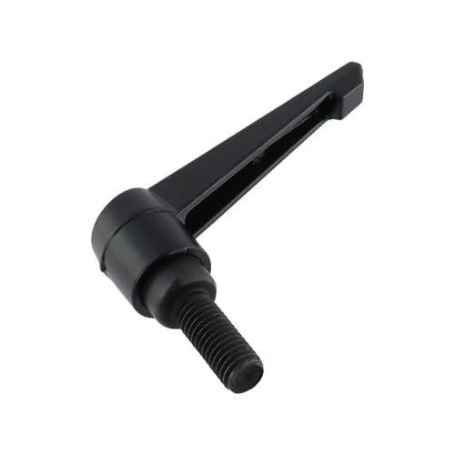 Clamping Lever Handles M10 x 25mm Push Button Ratchet Lever Male Threaded Stud Adjustable Handles Hand Knobs Rotating Screw Handles Bolts with Locking Lever -2pcs - size: M10 x 25mm