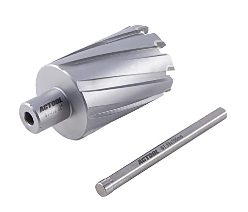 1-7/8'' Diameter x 2'' Depth of Cut Carbide Tipped TCT ANNULAR Cutter with 3/4'' Weldon Shank - size: 1-7/8'' x 2''