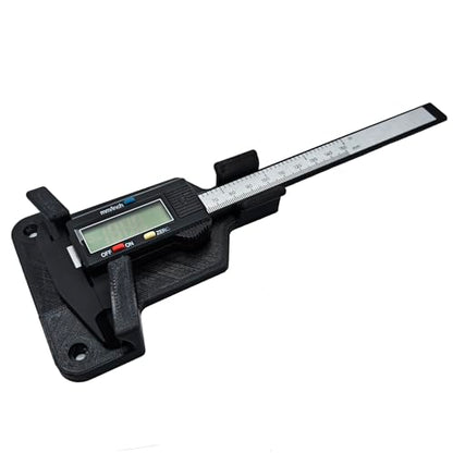 Digital Caliper Holder, Wall Mount for Calipers - More Easy to Pick and Place, Black, 1 Pack
