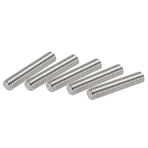 uxcell 10Pcs M6 x 30mm Fully Threaded Rod 304 Stainless Steel Right Hand Threads,M6-1.0 Thread Pitch - size: M6 x 30mm