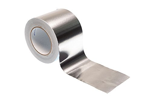 GTSE - Aluminum Foil Tape, 4 inches x 55 Yards (164 ft), 1 Roll
