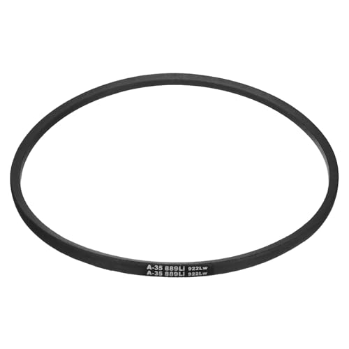 uxcell 5Pcs A35 Classic Wrapped Rubber V-Belt, 37" Lo x 0.51" W x 0.32" H - size: A35