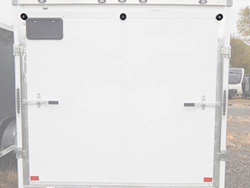 Red Hound Auto 3 Rubber Bumpers for Trailer Compatible with Ramp Door Truck 2.5 Inches Round Replacement Cargo Stop