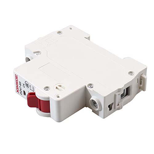 AC Miniature Circuit Breaker 3A 230V/400V 1 Pole DIN Rail Mount Circuit Breaker DZ47-63 Circuit Breaker for Home Circuits - size: 3A