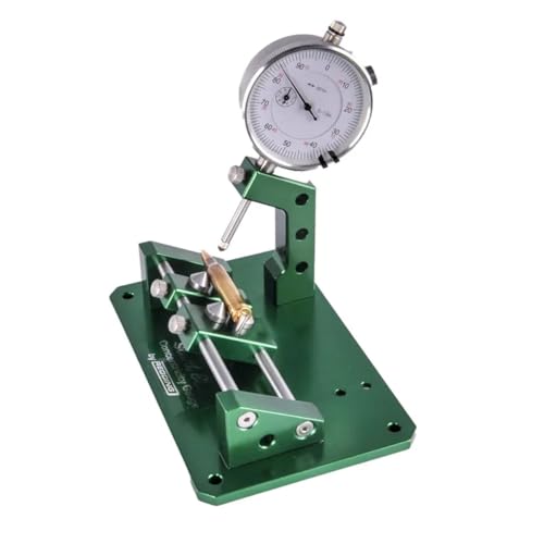 Redding Reloading Slant Bed Concentricity Gauge | Quickly Identify Excessive Case Neck and Bullet Run-Out of Your Loaded Rounds