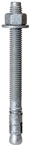Simpson Strong-Tie STB2-50512MGR25 Strong-Bolt 2 — 1/2 in. x 5-1/2 in. Mechanically Galvanized Wedge Anchor (25-Qty)
