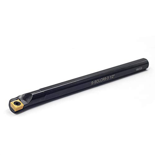 OSCARBIDE 1/2" x 7" Indexable Boring Bar SCLCR,Right-Hand - color: 1/2*7