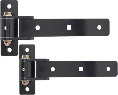 13'' Heavy Duty Strap Gate Hinges 900 LBS,180° or 90° Smooth Open Hinge